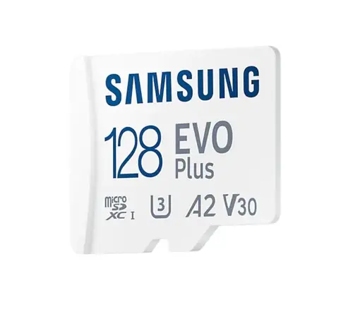 Карта памет Samsung EVO Plus, microSDXC, UHS-I, 128GB, Адаптер - image 1