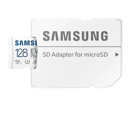 Карта памет Samsung EVO Plus, microSDXC, UHS-I, 128GB, Адаптер - image 4