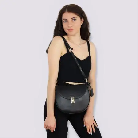 Geantă de damă culoare Negru – ROSSI - 8