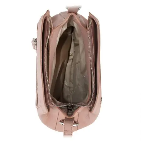Дамска чанта цвят Перлено розово - ROSSI - image 3