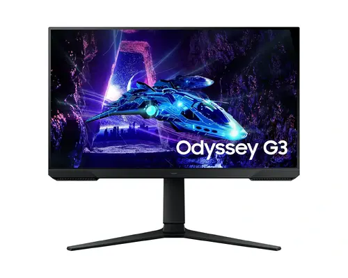 Монитор, Samsung 24DG300 24" Odyssey G3, VA, 165 Hz, 1 ms, 1920x1080, DP, HDMI, Black