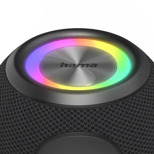 HAMA Ηχείο Bluetooth "Ball Shape Speaker", 5 λειτουργίες φωτισμού, 5W - 5
