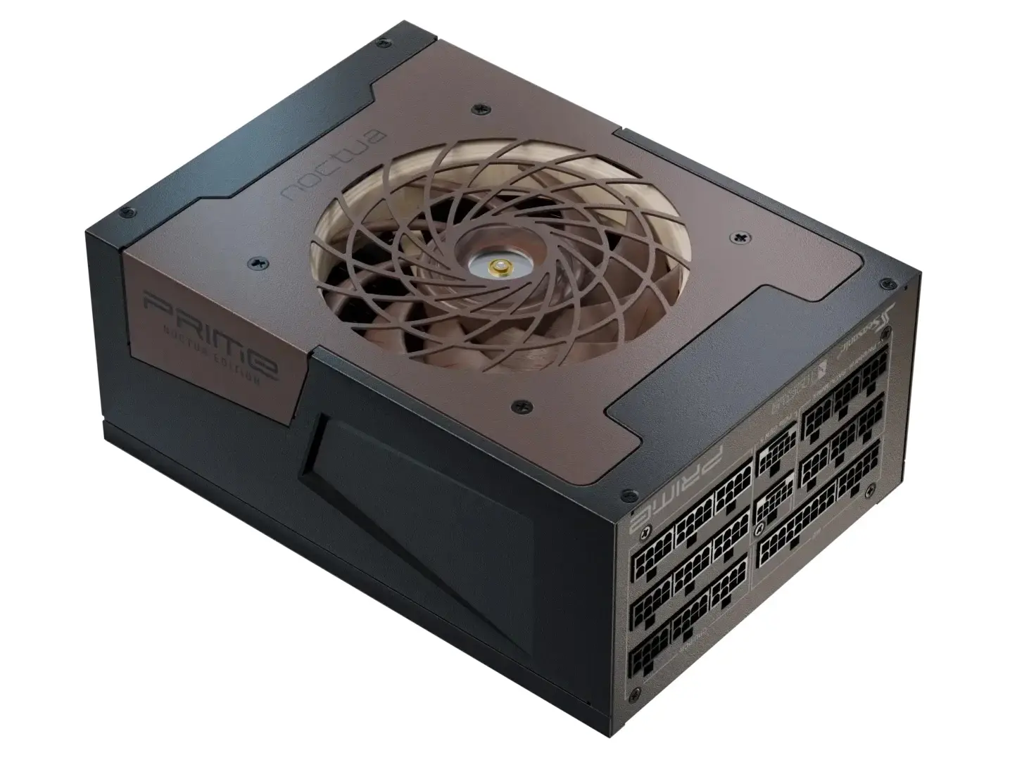 Seasonic захранване PSU ATX 3.1 1600W Titanium PCIe Gen 5 - PRIME NOCTUA EDITION TX-1600 - SSR-1600TR2-NE - image 4