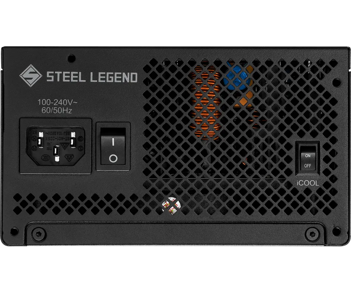 Asrock SL-1000G, 1000W, 80 Plus GOLD, Fully Modular PSU, Japanese Capacitors, 2x EPS 12V CPU(4+4pin), 1x PCIe5.1 (12+4pin), 3x PCIe (6+2pin), 3x 4-pin connectors, 9x SATA, OCP, SCP, OVP, UVP, OTP, OPP protections, 135 mm Axial Fan, ATX 3.1 - image 2