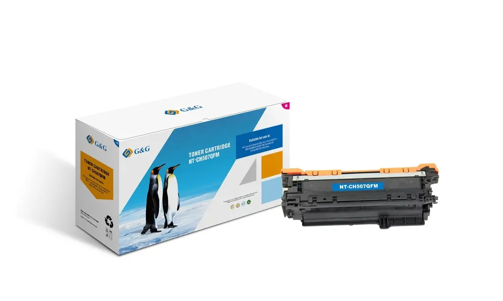КАСЕТА ЗА HP Color Laserjet Enterprise 500 M551 - /507A/ - Magenta - CE403A - PN NT-CH507QFM - G&G