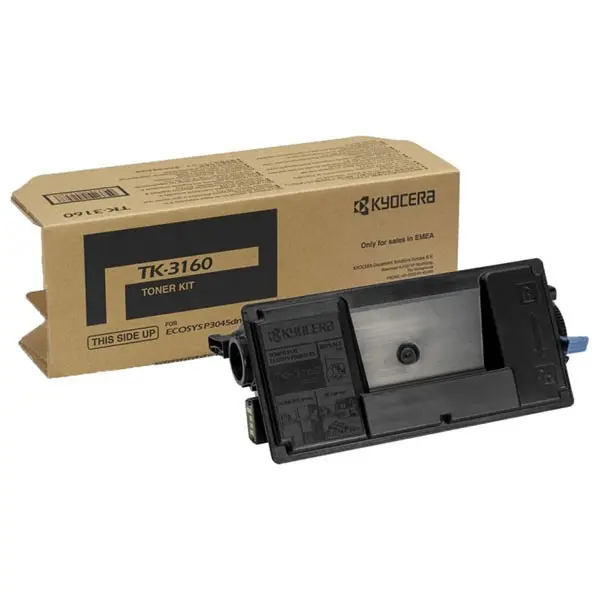 ΚΑΣΕΤΑ ΓΙΑ KYOCERA MITA Ecosys P3050/P3045/P3055/P3060 - Μαύρο - TK3160 (TK-3160) - PN 1T02T90NL1