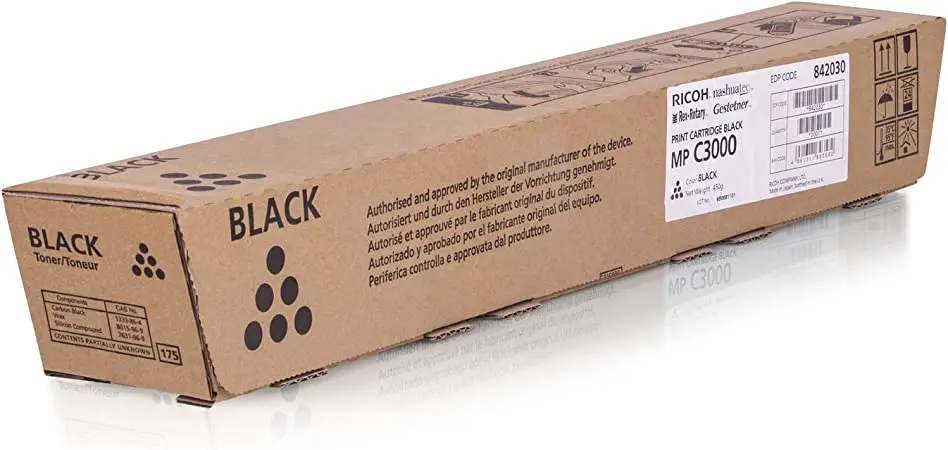 TОНЕР КАСЕТА ЗА RICOH MP C2000/C2500/C3000E - Black - PN 884946 / 842030 / 884950 / 888640