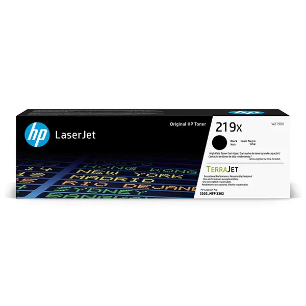 КАСЕТА ЗА HP Color Laserjet PRO 3202/3302 - HIGH CAPACITY - Black - /219X/ - PN W2190X