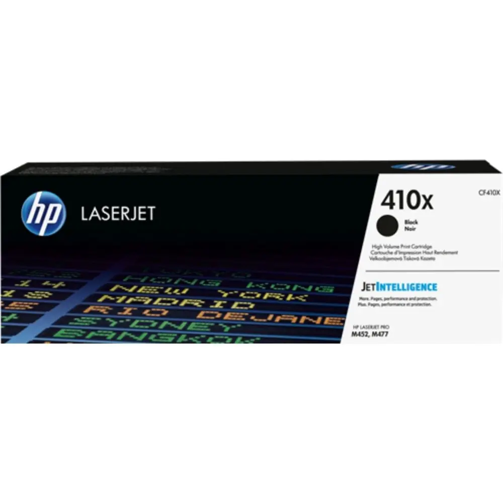 КАСЕТА ЗА HP Color LaserJet Pro M452 series/MFP M477 series - HIGH CAPACITY - /410X/ - Black - PN CF410X