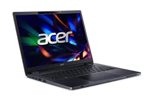 Лаптоп, Acer Travelmate TMP414-53-TCO-58Y1, Intel Core i5 1335U (3.4GHz up to 4.6Ghz,12MB), 14" WUXGA (1920x1200) IPS, 16GB DDR4, 512GB SED SSD, 56Wh battery, Fingerprint reader, Micro SD reader, Ambielnt light sensor, KB backlight, Win 11 Pro, 3Y warranty - image 1