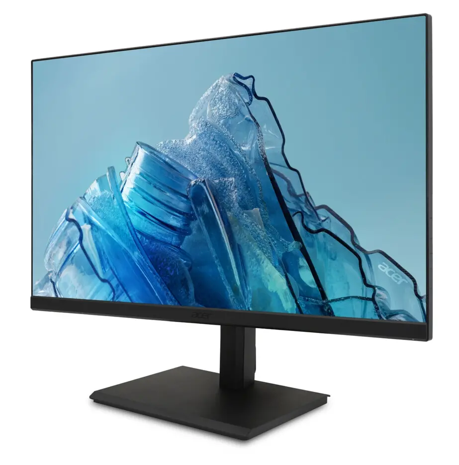 Монитор, Acer Vero B277Ebmiprxv, 27" IPS LED ZeroFrame, FHD (1920x1080), FreeSync 100Hz, 4ms (GTG), 100M:1, 250nits, 99% sRGB, HDMI, VGA, DP, Speakers, Audio in/out, Flicker-Less, BlueLightShield, Hgt. Adj, Swivel, Pivot, Energy Star, EPEAT Silver, Black