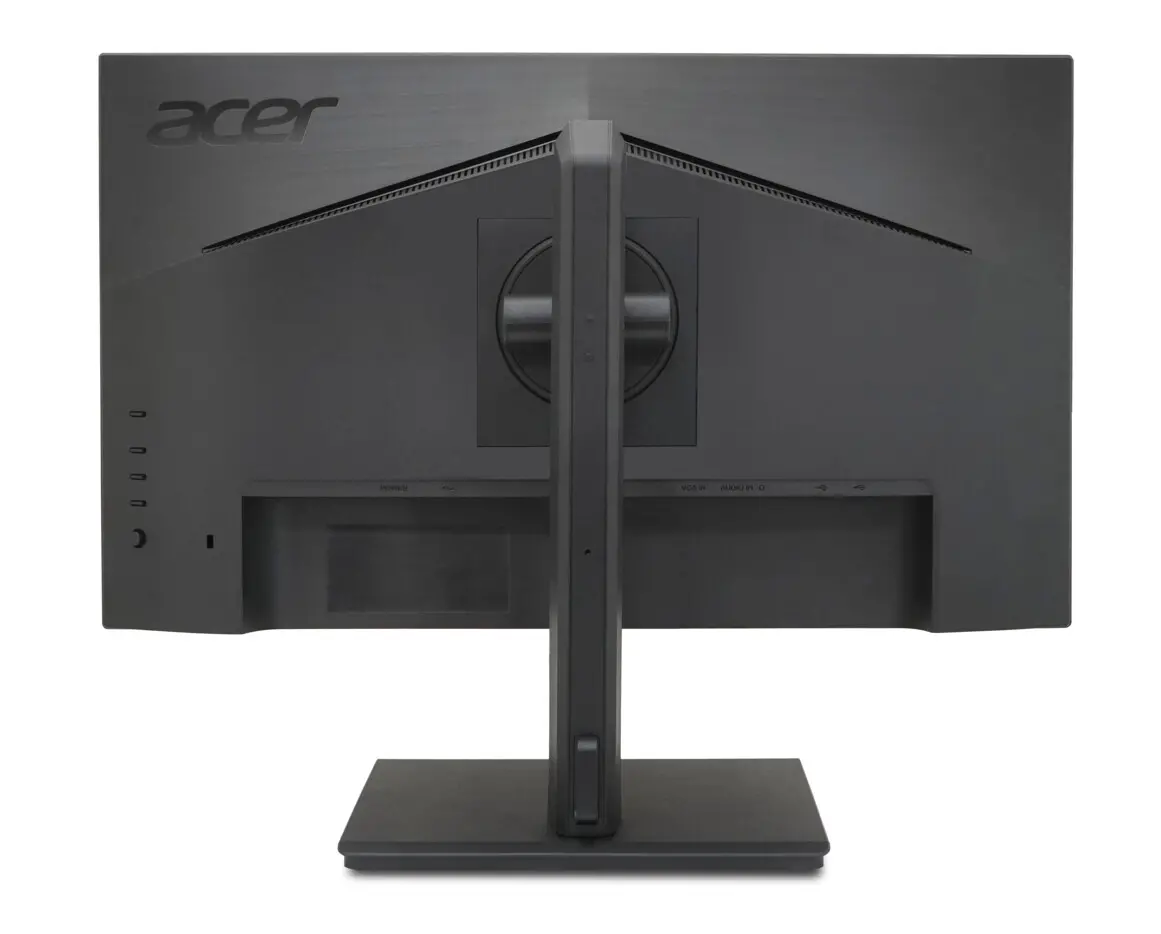 Монитор, Acer Vero B277Ebmiprxv, 27" IPS LED ZeroFrame, FHD (1920x1080), FreeSync 100Hz, 4ms (GTG), 100M:1, 250nits, 99% sRGB, HDMI, VGA, DP, Speakers, Audio in/out, Flicker-Less, BlueLightShield, Hgt. Adj, Swivel, Pivot, Energy Star, EPEAT Silver, Black - image 2