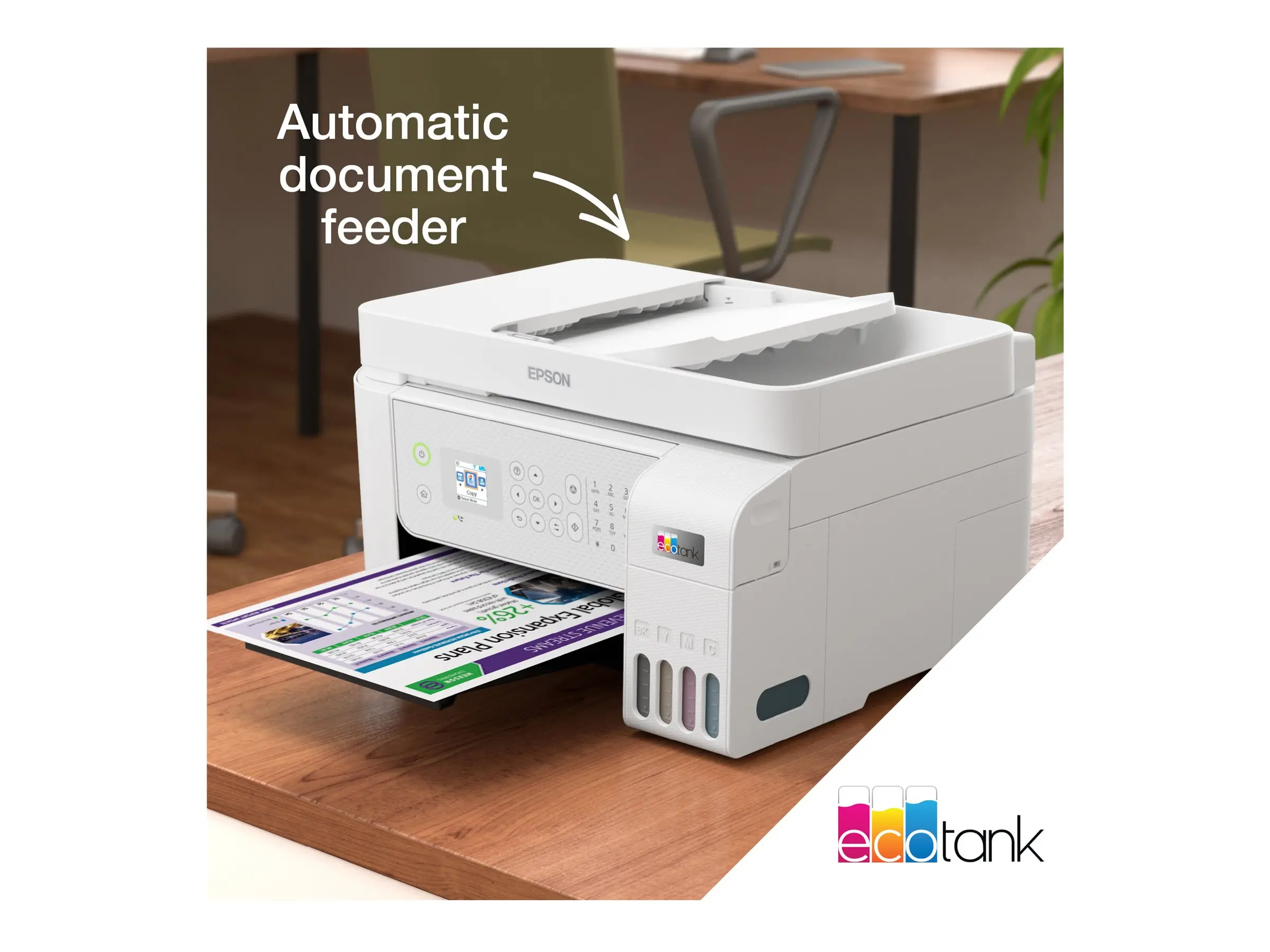 Мастилоструйно многофункционално устройство, Epson EcoTank L5316 - image 2