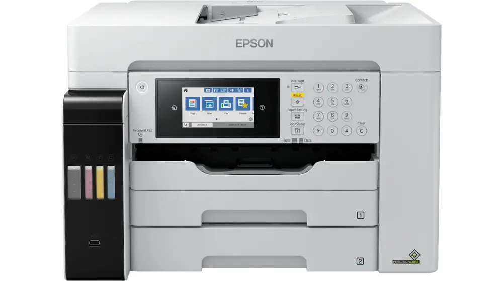 Мастилоструйно многофункционално устройство, Epson EcoTank Pro L15180 A3+ MFP