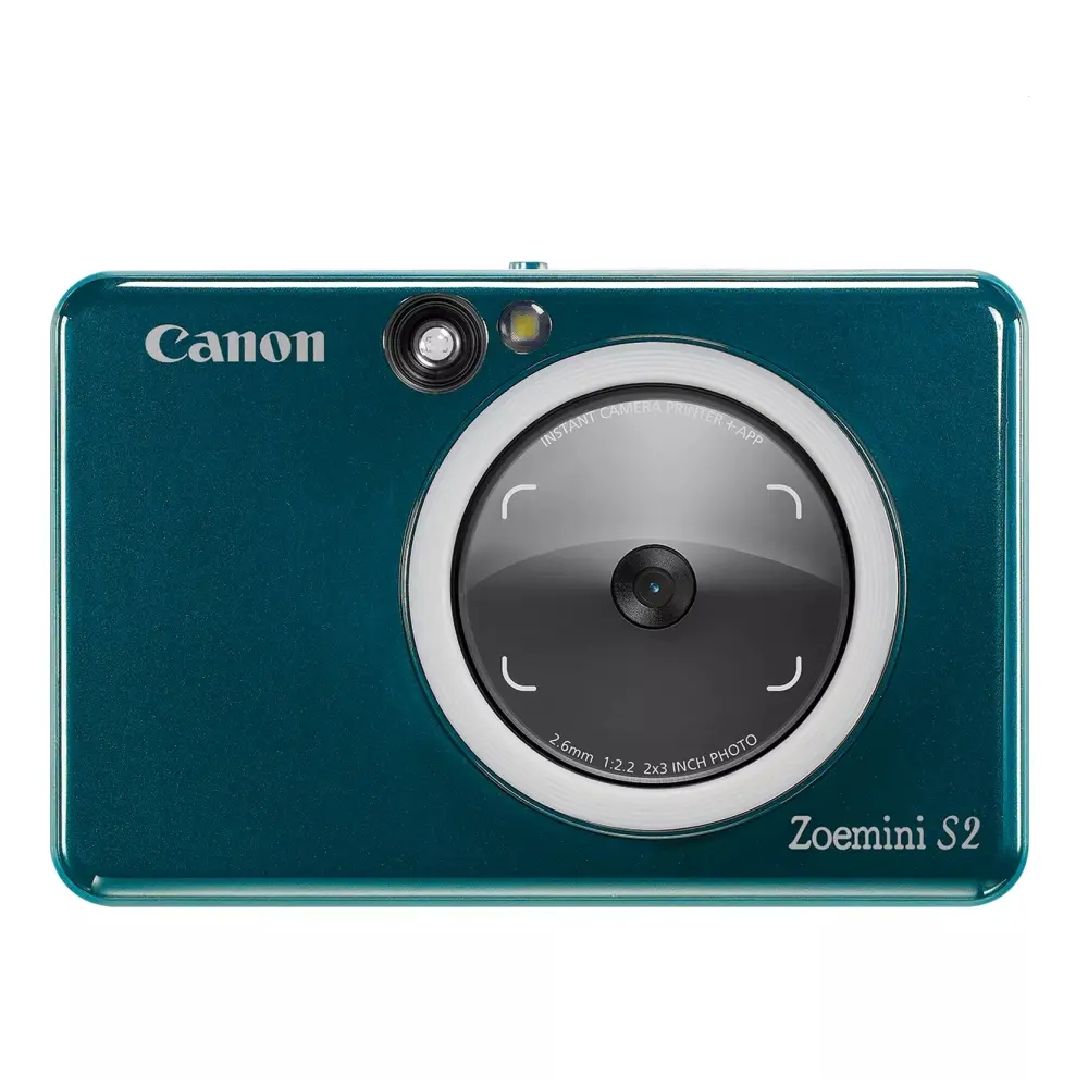 Фото принтер, Canon instant camera printer  Zoemini S2 ZV223, Teal