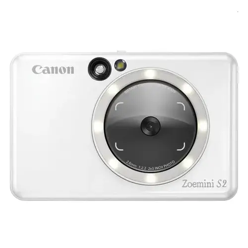 Фото принтер, Canon instant camera printer  Zoemini S2 ZV223, Pearl White