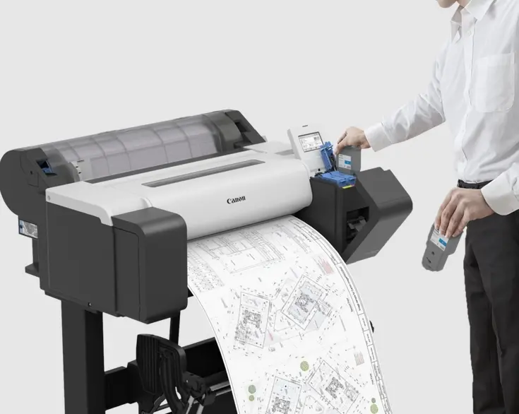 Plotter inkjet, Canon imagePROGRAF TM-340 με βάση - image 1