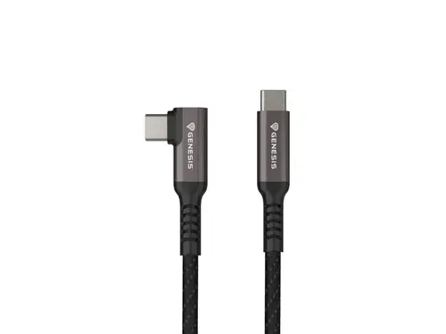 Καλώδιο, Genesis Cable USB-C M/M 3.1 GEN 2, 10GB/S PD60W VR, 5m, μαύρο - 1