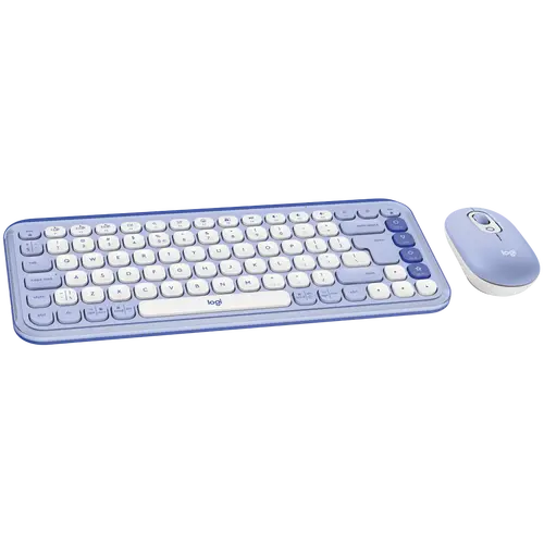 Комплект, Logitech Pop Icon Combo - Lilac - US INT'L - INTNL-973 - image 1