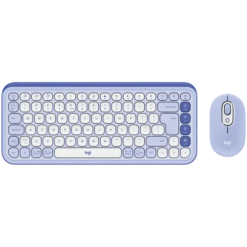 Комплект, Logitech Pop Icon Combo - Lilac - US INT'L - INTNL-973