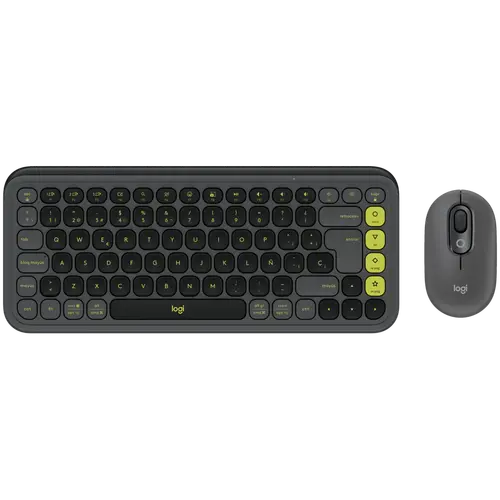 Комплект, Logitech Pop Icon Combo - Graphite - US INT'L - BT - N/A - INTNL-973