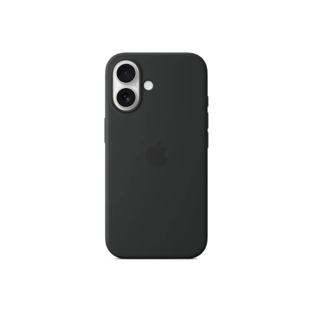 Калъф, Apple iPhone 16 Silicone Case with MagSafe - Black - image 3