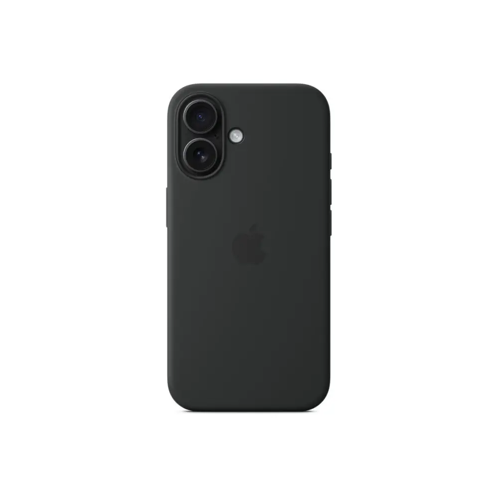 Калъф, Apple iPhone 16 Silicone Case with MagSafe - Black - image 4