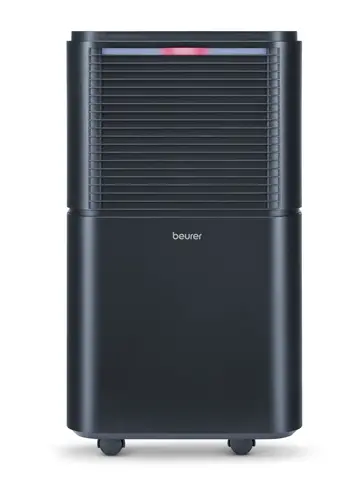 Αφυγραντήρας, Beurer LE 150 Air Dehumidifier, έως 12 λίτρα/ημέρα; δωμάτια 30 m2 (72 m3); Λειτουργία στεγνώματος ρούχων; Αφαιρούμενη δεξαμενή: 2.0 - 9