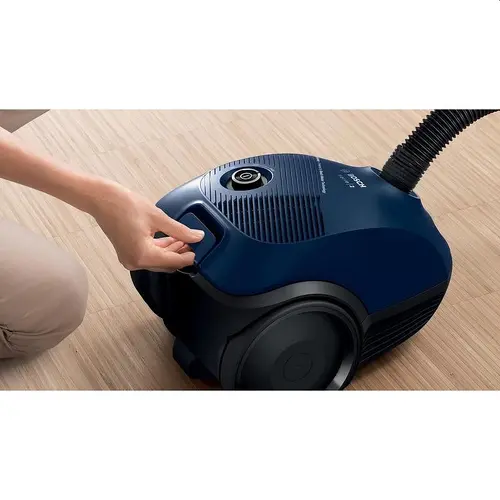 Прахосмукачка, Bosch BGBS2BU1T, Vacuum cleaner with bag 3.5 l, Series 2, 850W, 80 dB(A), blue - image 1