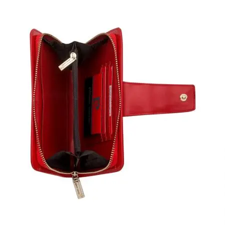 Дамско червено портмоне - средно, гланц PIERRE CARDIN - image 1