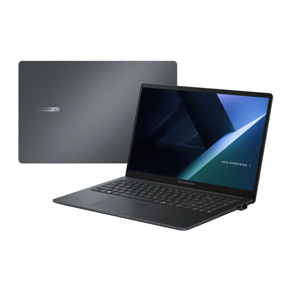 Лаптоп, Asus ExpertBook B1 B1503CVA-NJ0195, Intel Core I5-1335U, 15.6" FHD IPS(1920x1080), Intel Iris Xe Graphics, 16GB DDR4 on BD. (1 slot free), 512GB M.2 NVMe,VGA,HDMI,RJ45,NO OS, Gentle Grey - image 1