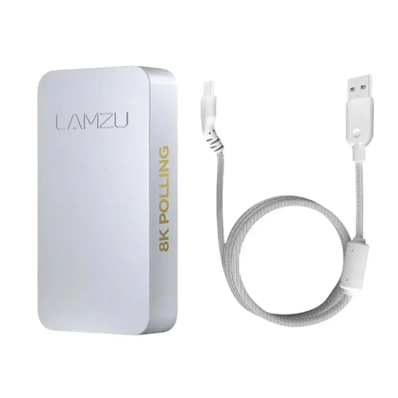 Lamzu receptor pentru mouse 8K DONGLE - Alb