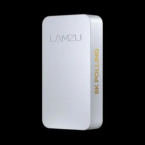 Lamzu receptor pentru mouse 8K DONGLE - Alb - 3
