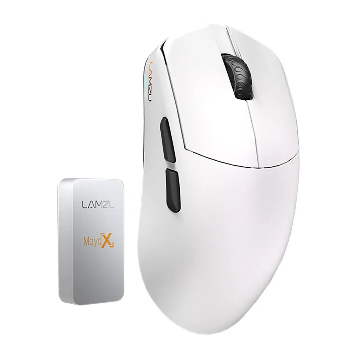 Lamzu mouse profesional de gaming MAYA X 8K - mouse wireless de gaming - alb