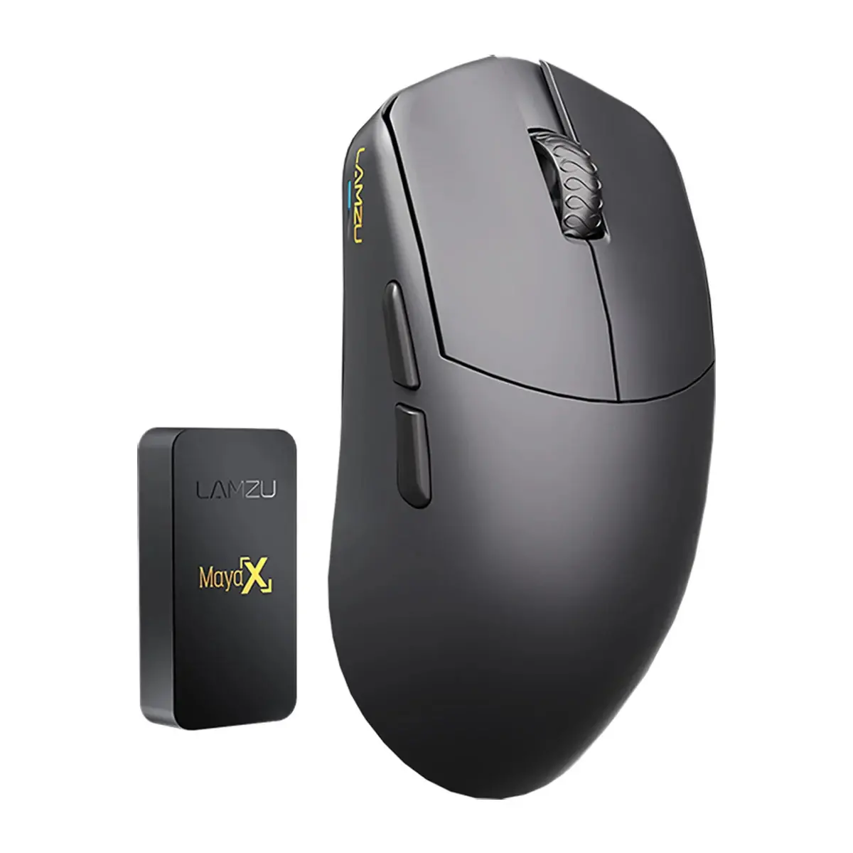 Lamzu επαγγελματικό gaming ποντίκι MAYA X 8K - Ασύρματο gaming ποντίκι - Μαύρο