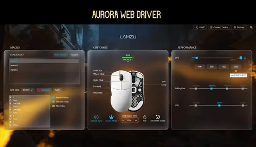 Lamzu επαγγελματικό gaming ποντίκι MAYA X 8K - Ασύρματο gaming ποντίκι - Μαύρο - 17
