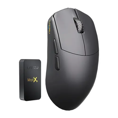 Lamzu επαγγελματικό gaming ποντίκι MAYA X 8K - Ασύρματο gaming ποντίκι - Μαύρο - 1