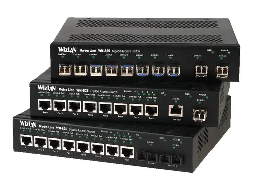 Комутатор 100M SFP ports, 2x Gigabit SFP ports Managed