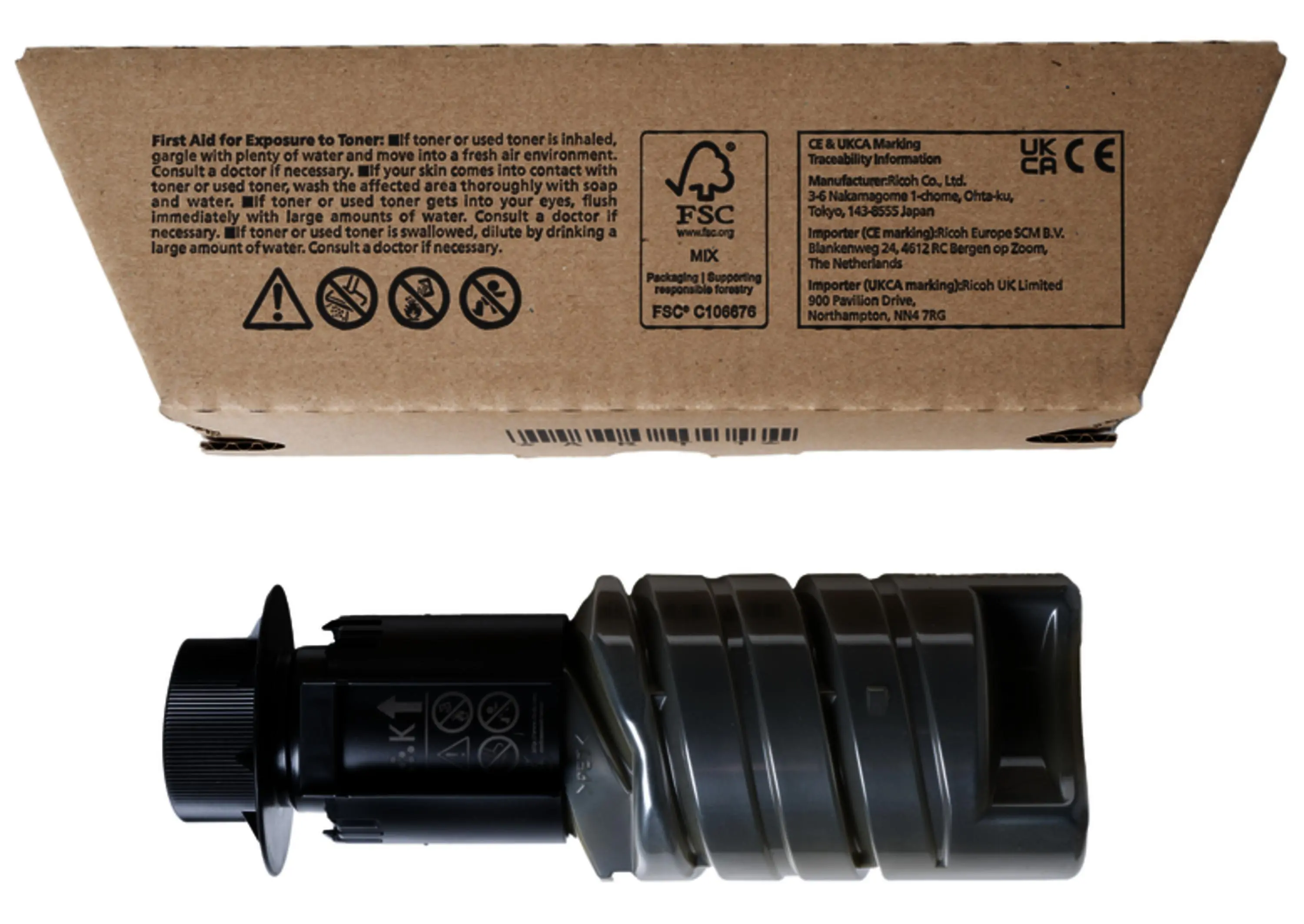 Κασέτα τόνερ Ricoh M C320H, 7600 αντίγραφα, Για M C320FW, Μαύρο