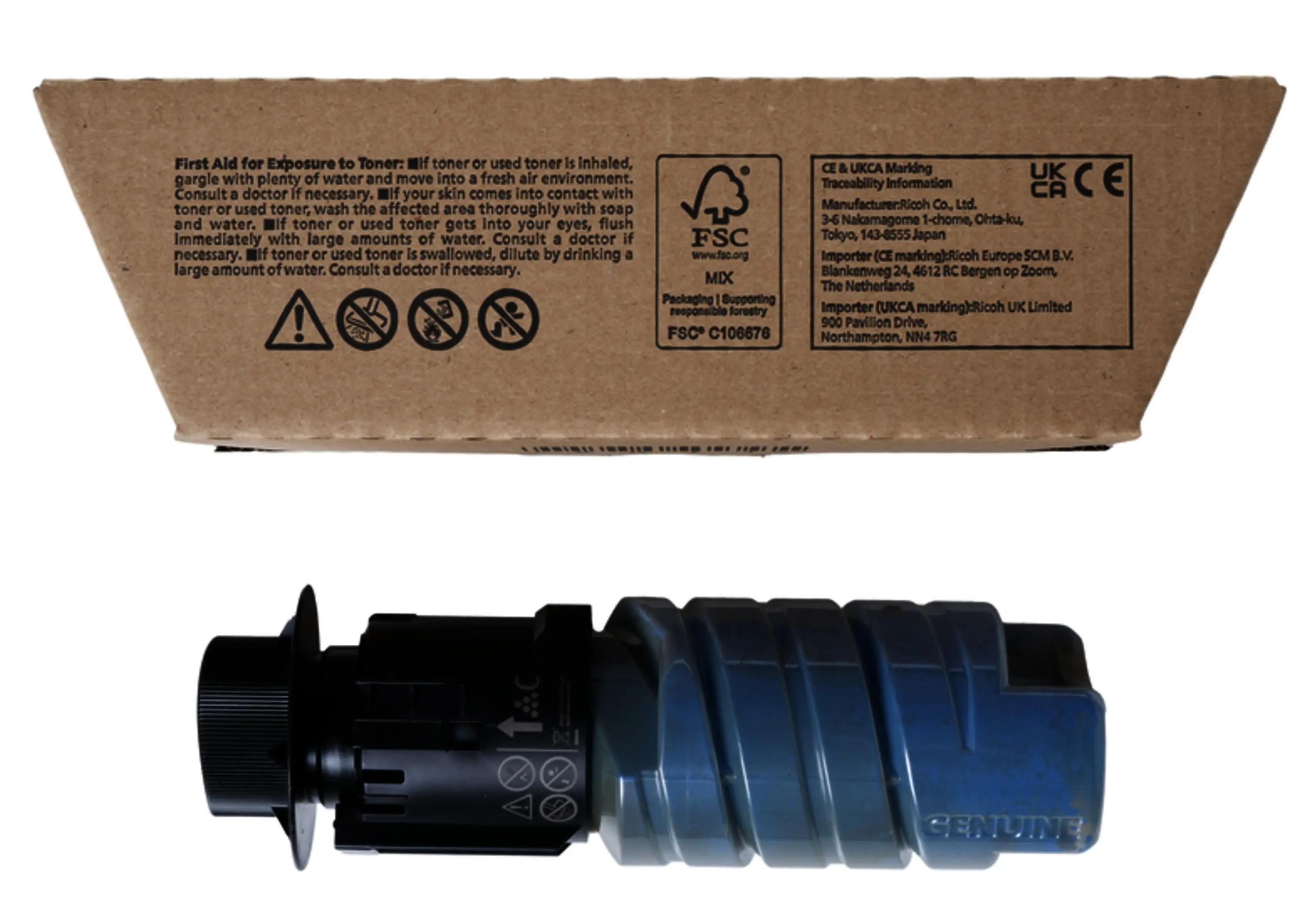 Κασέτα τόνερ Ricoh M C320H, 4200 αντίγραφα, Για M C320FSE, Κυανό