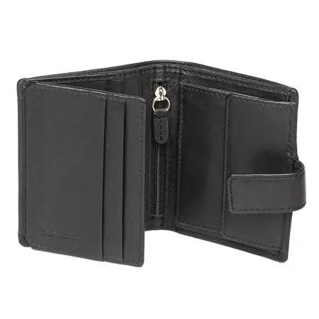 Мъжки черен портфейл SILVER FLAME - колекция Бъфало - image 1