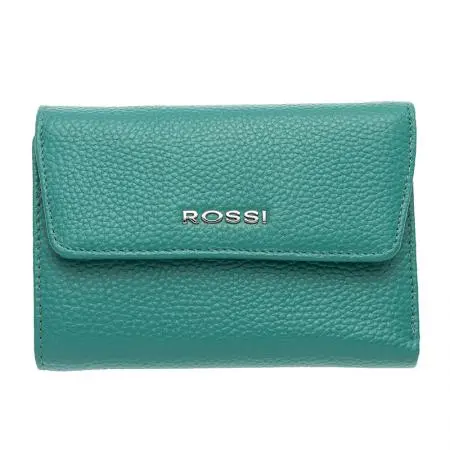 Дамски портфейл цвят езерно синьо ROSSI
