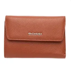 Дамски портфейл цвят кафяв ROSSI