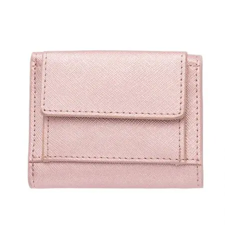 Дамски портфейл цвят розов ROSSI - image 1