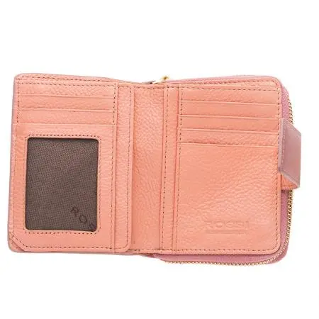 Дамски портфейл цвят розов ROSSI - image 3