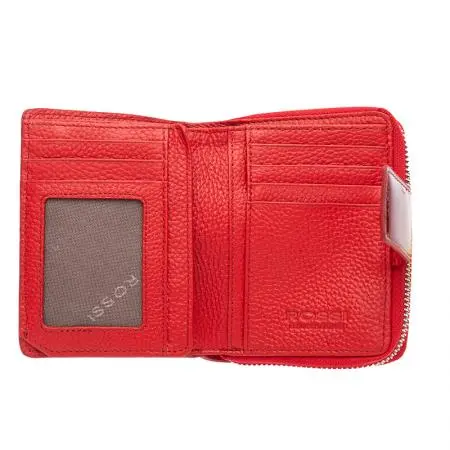 Дамски портфейл цвят червен ROSSI - image 3
