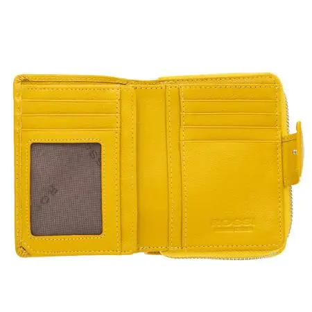 Дамски портфейл цвят жълт ROSSI - image 3