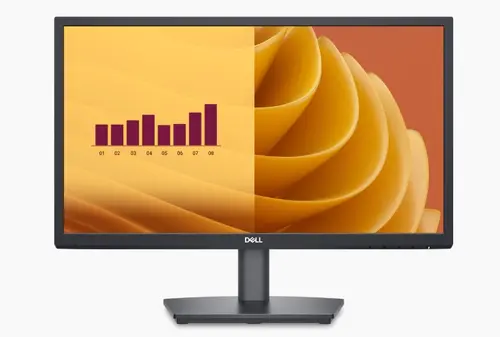 Монитор, Dell E2225HS, 21.5" Edge LED Anti-Glare, VA Panel, 5ms GTG, 75 Hz, 3000:1, 250 cd/m2,  1920x1080 Full HD, HDMI, VGA, Display Port, Speakers, Height Adjustable, Tilt, Black - image 1