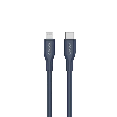 CANYON cable CLNM60 C-L 60W MFI 1m Silicon Blue - image 1