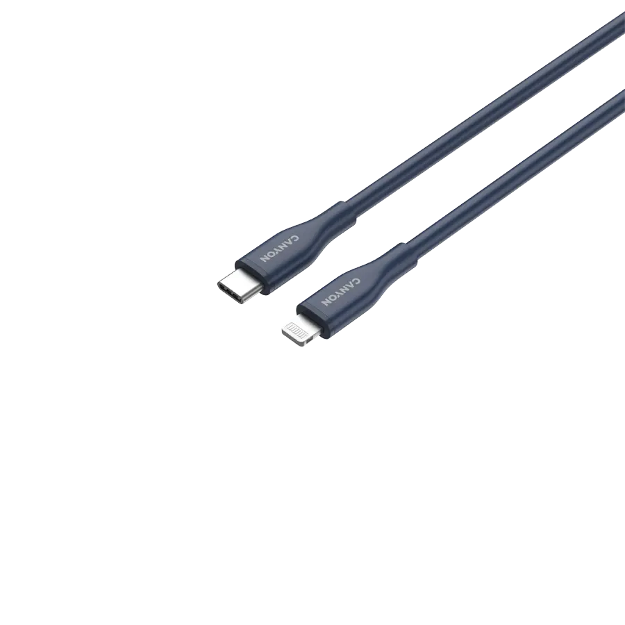 CANYON cable CLNM60 C-L 60W MFI 1m Silicon Blue - image 2
